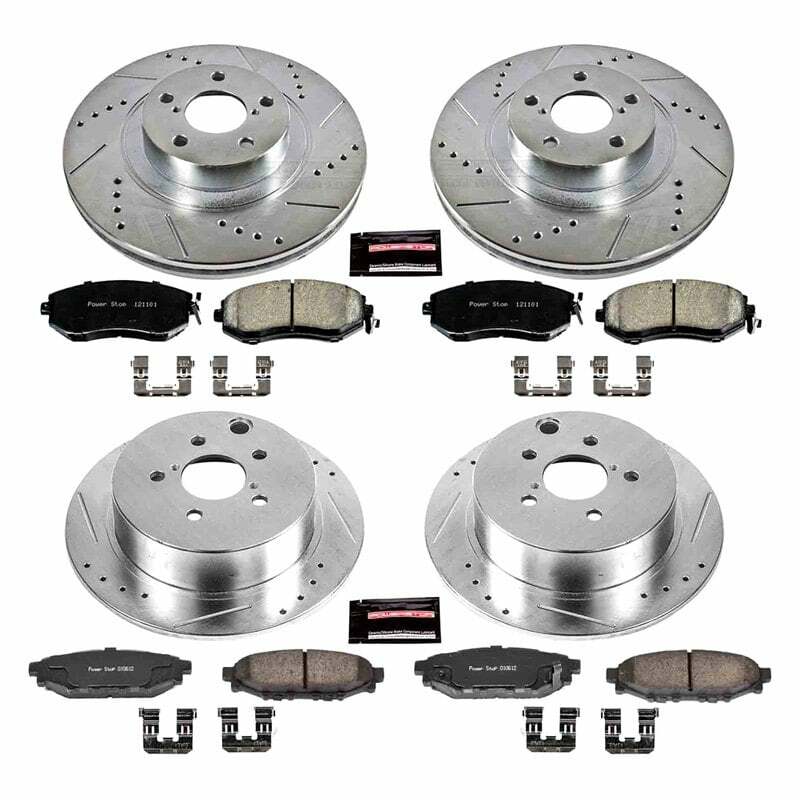 Power Stop 16-17 Subaru Crosstrek Front & Rear Z23 Evolution Sport Brake Kit - K6762