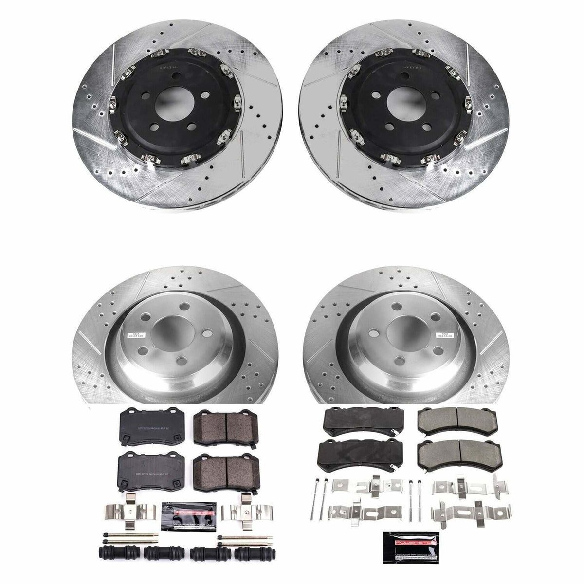 Power Stop 15-20 Dodge Challenger Front & Rear Z23 Evolution Brake Kit - K6794