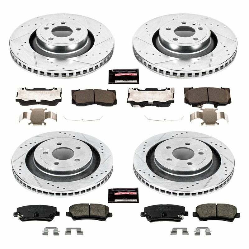 Power Stop 15-19 Ford Mustang Front & Rear Z23 Evolution Sport Brake Kit - K6805