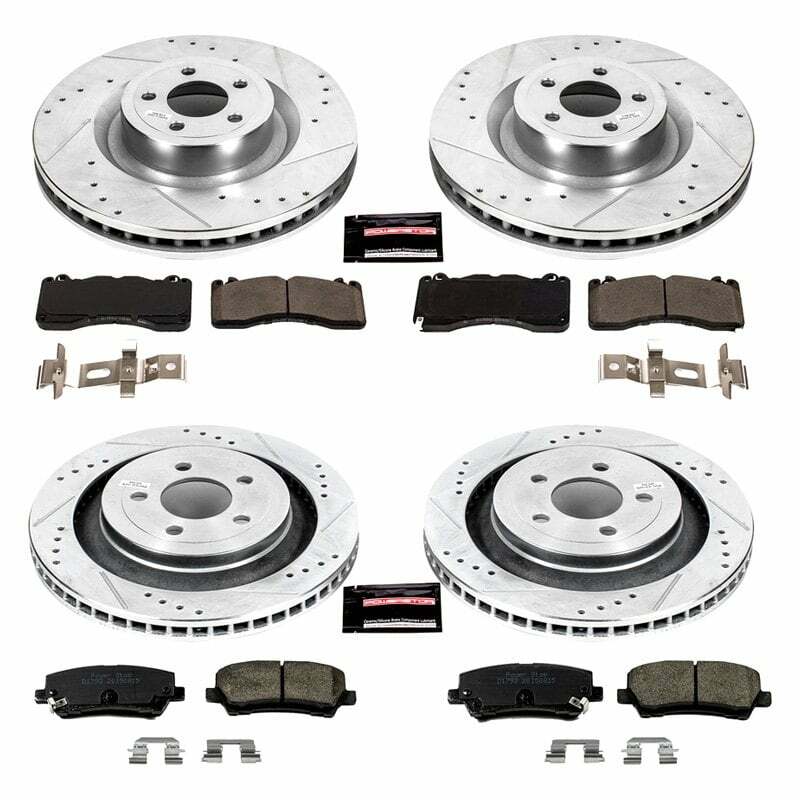 Power Stop 15-22 Ford Mustang Front & Rear Z23 Evolution Brake Kit - K6810