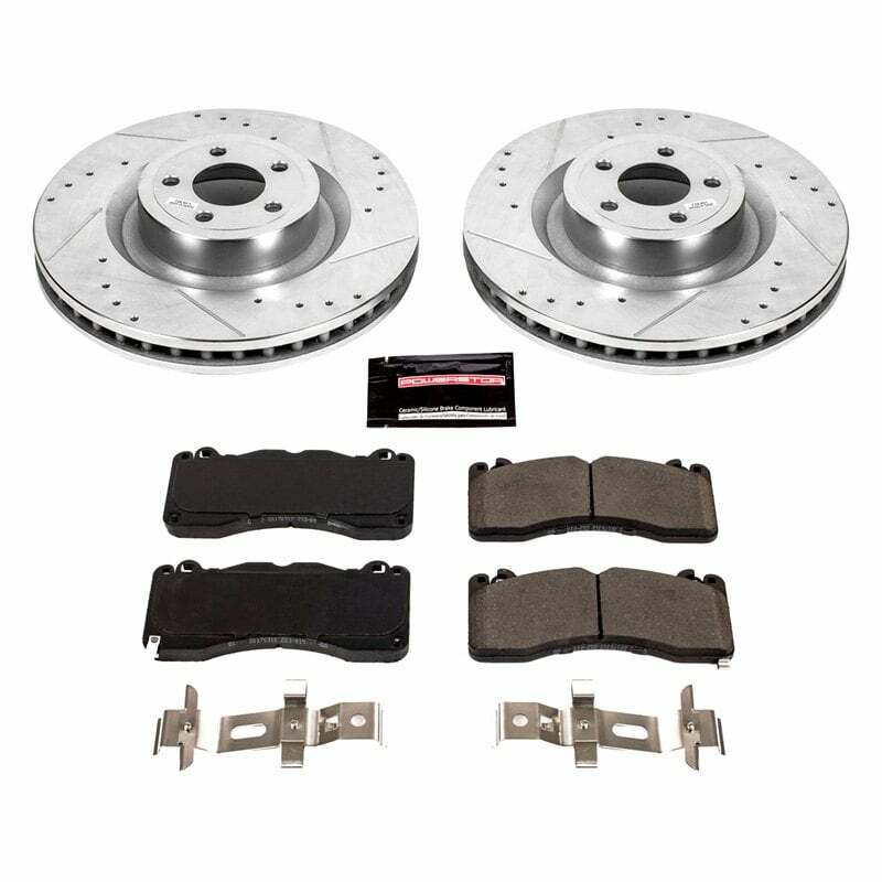 Power Stop 15-22 Ford Mustang Front Z23 Evolution Brake Kit - K6811