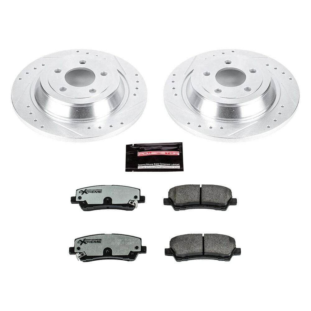 Power Stop 15-19 Ford Mustang Rear Z26 Street Warrior Brake Kit - K6813-26