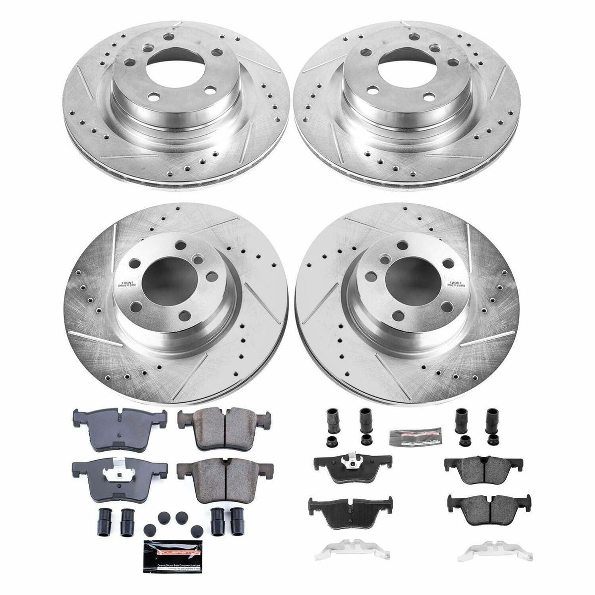 Power Stop 14-15 BMW 228i Front & Rear Z23 Evolution Sport Brake Kit - K6853