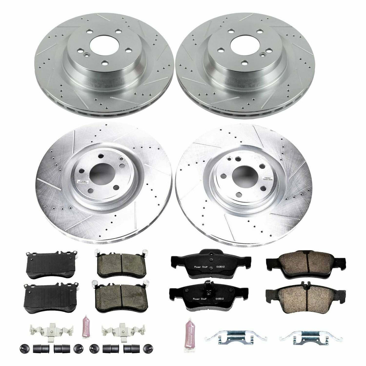 Power Stop 12-18 Mercedes-Benz CLS550 Front & Rear Z23 Evolution Brake Kit - K6885