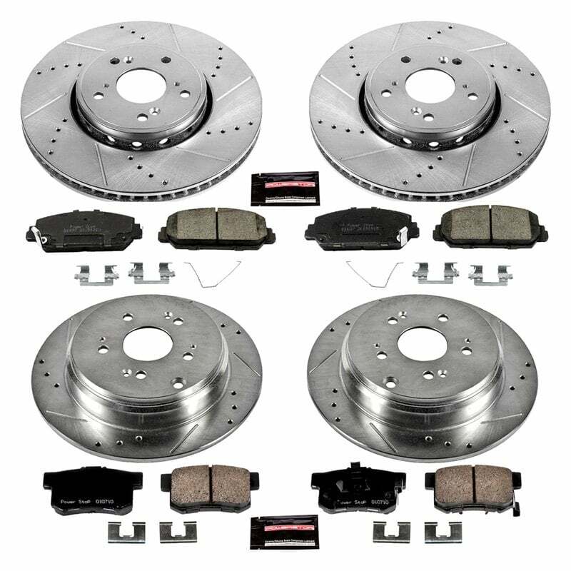 Power Stop 13-18 Acura RDX Front & Rear Z23 Evolution Sport Brake Kit - K6939