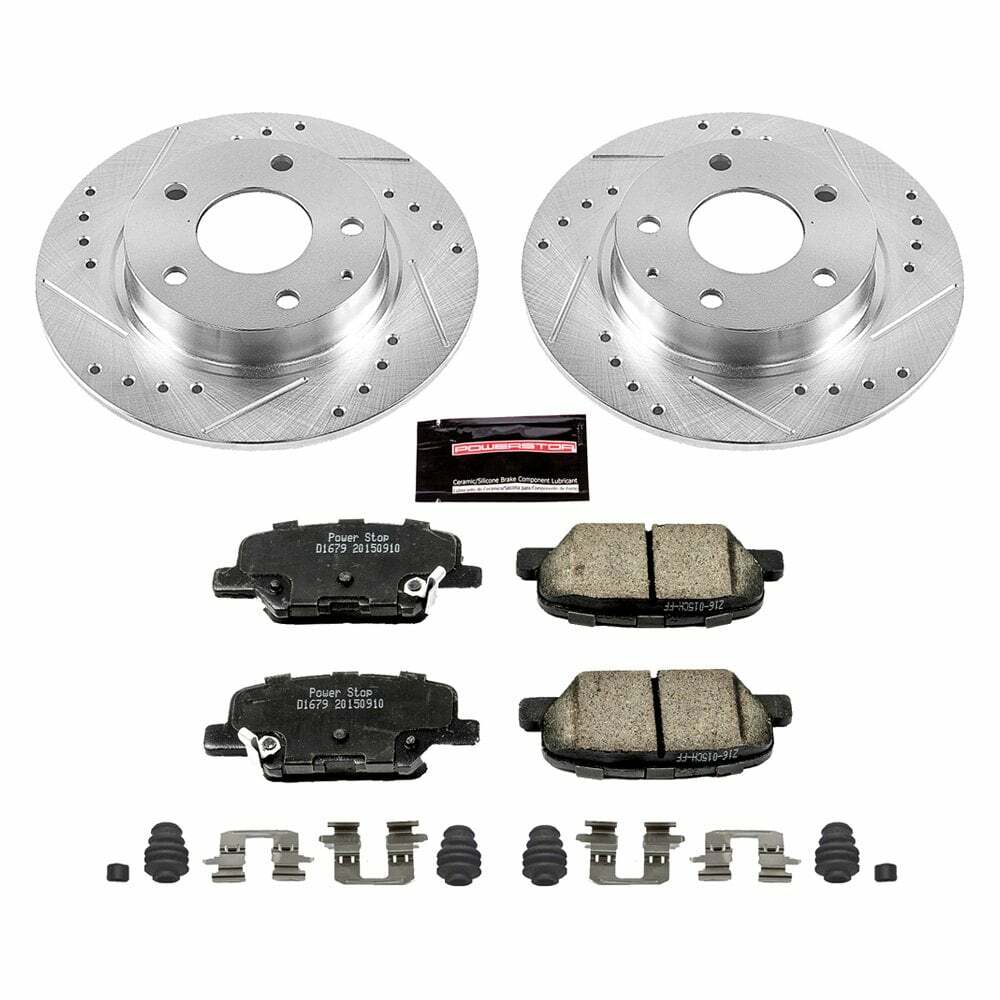 Power Stop 14-16 Mazda 3 Rear Z23 Evolution Sport Brake Kit - K6962