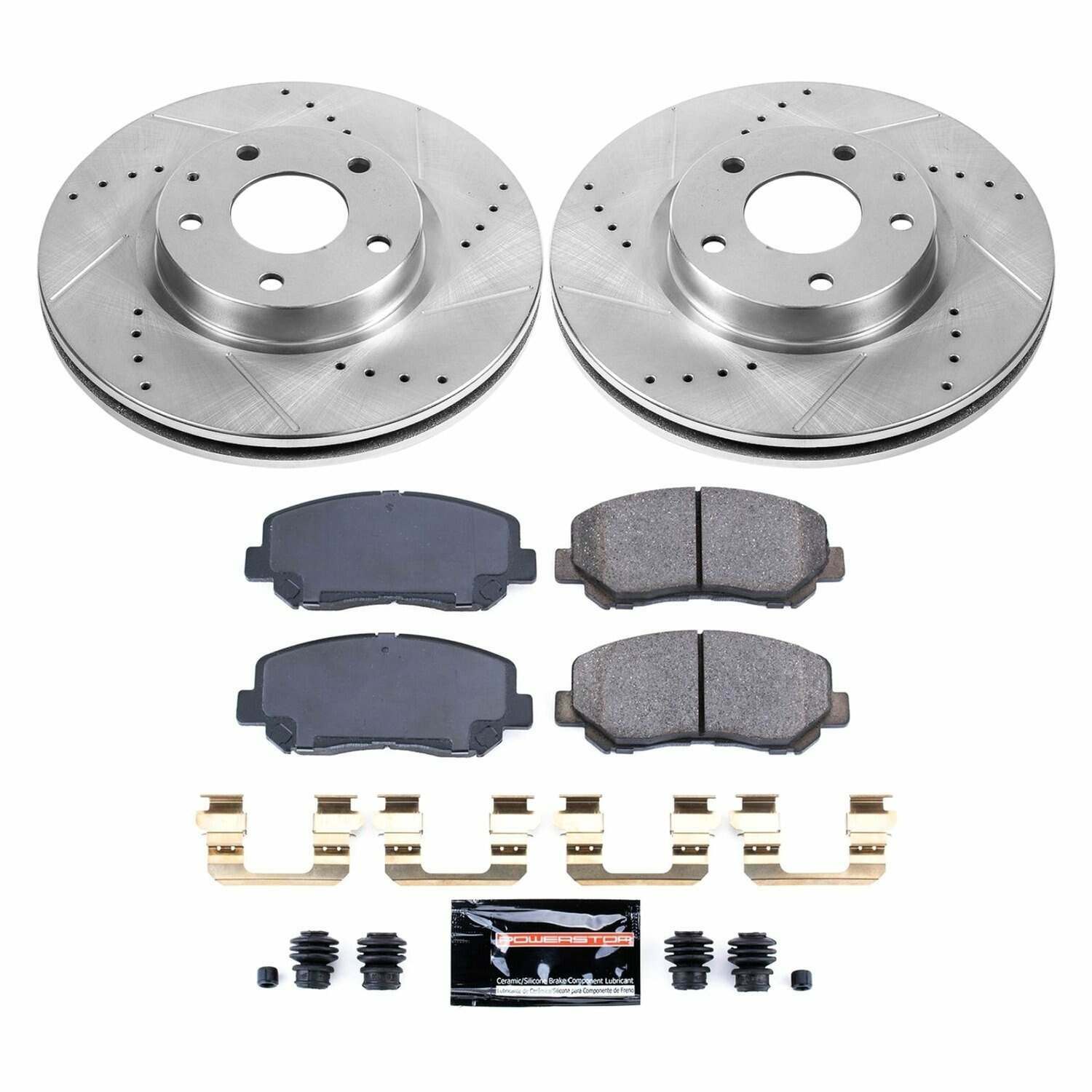 Power Stop 13-15 Mazda CX-5 Front Z23 Evolution Sport Brake Kit - K6967
