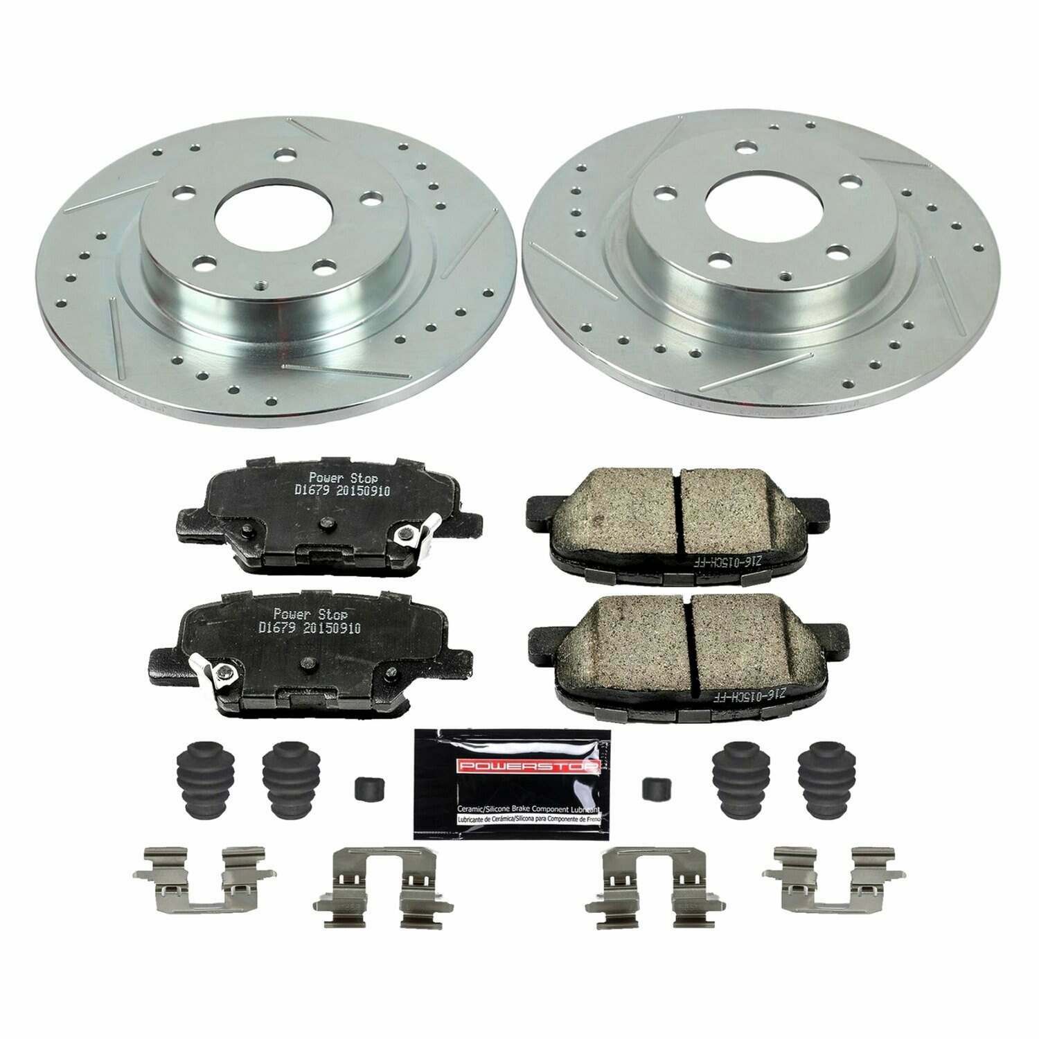 Power Stop 14-15 Mazda 6 Rear Z23 Evolution Sport Brake Kit - K6969