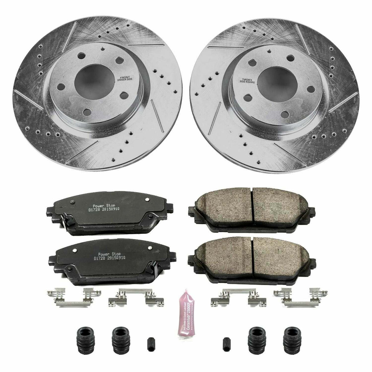 Power Stop 14-18 Mazda 3 Front Z23 Evolution Sport Brake Kit - K6971
