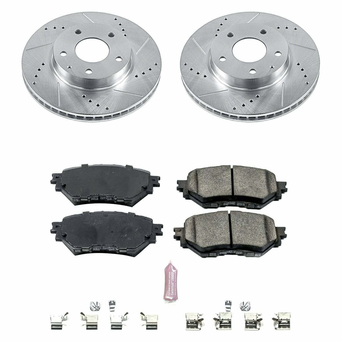 Power Stop 14-16 Mazda 3 Front Z23 Evolution Sport Brake Kit - K6975