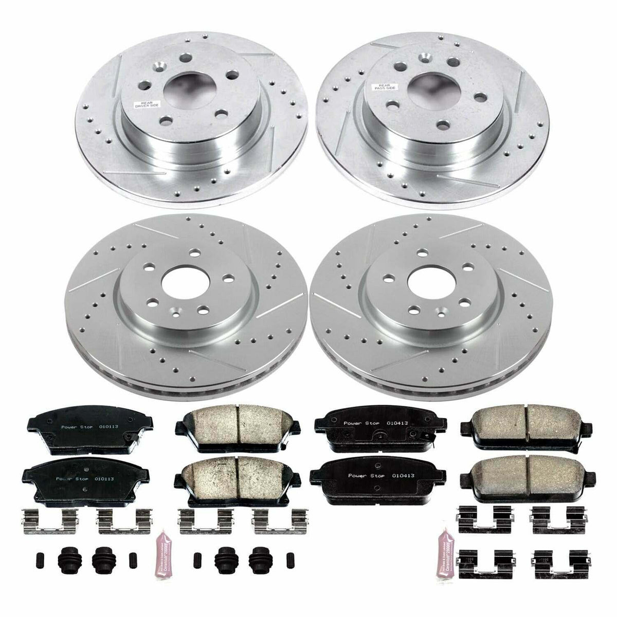 Power Stop 15-16 Chevrolet Trax Front & Rear Z23 Evolution Sport Brake Kit - K6995