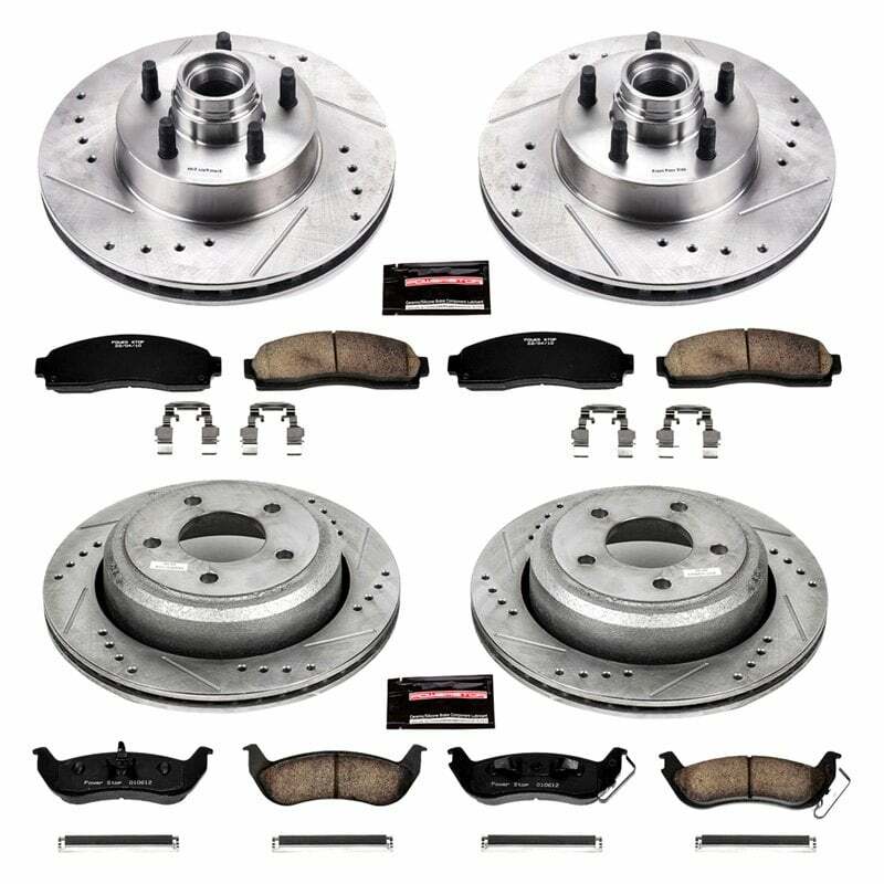 Power Stop 10-11 Ford Ranger Front & Rear Z23 Evolution Sport Brake Kit - K7003