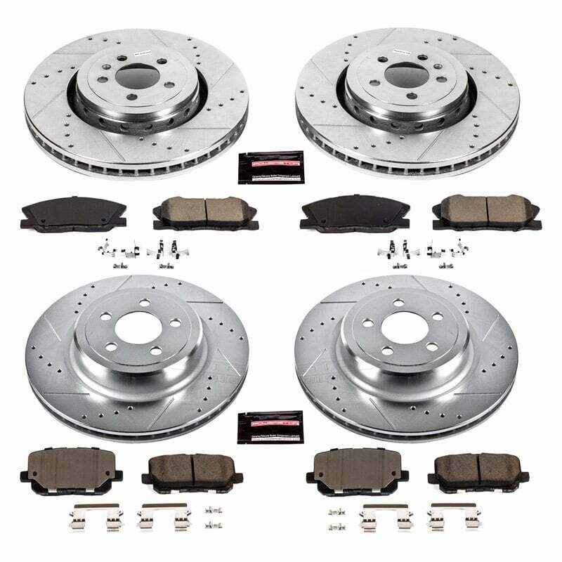 Power Stop 14-22 Dodge Charger Front & Rear Z23 Evolution Brake Kit - K7051