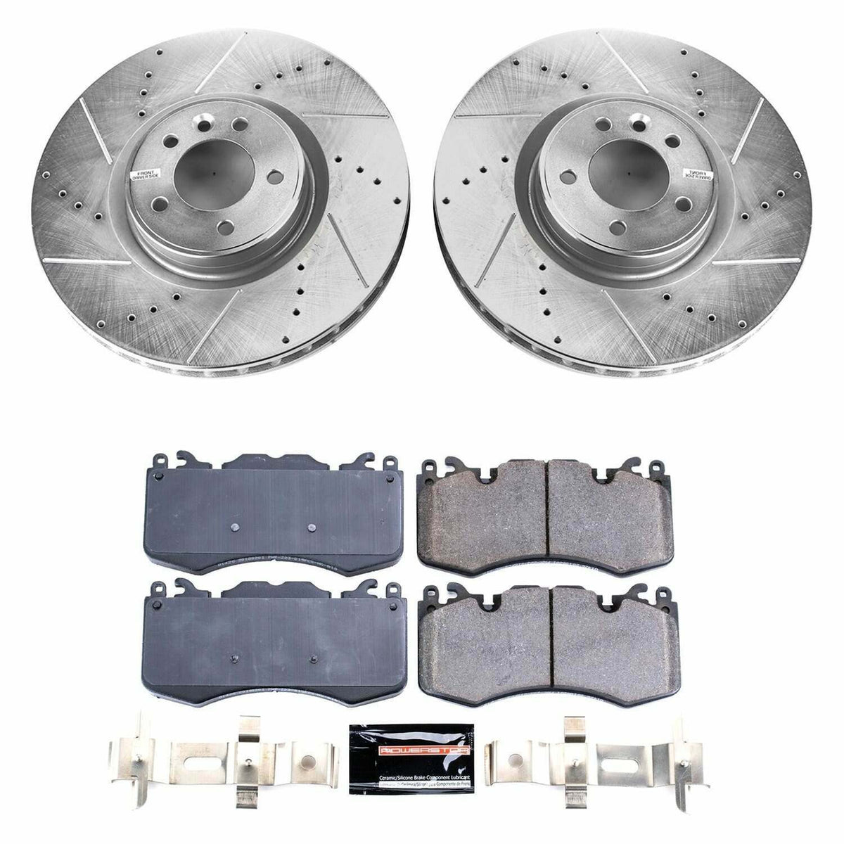 Power Stop 14-17 Land Rover Range Rover Sport Front Z23 Evolution Brake Kit - K7074