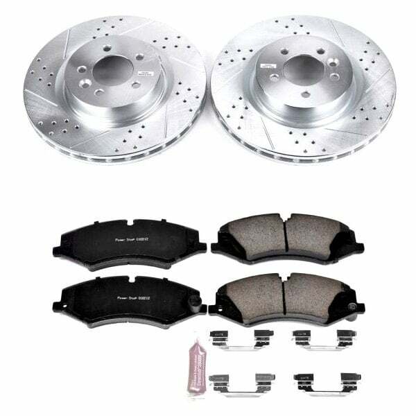 Power Stop 2017 Land Rover Discovery Front Z23 Evolution Sport Brake Kit - K7079