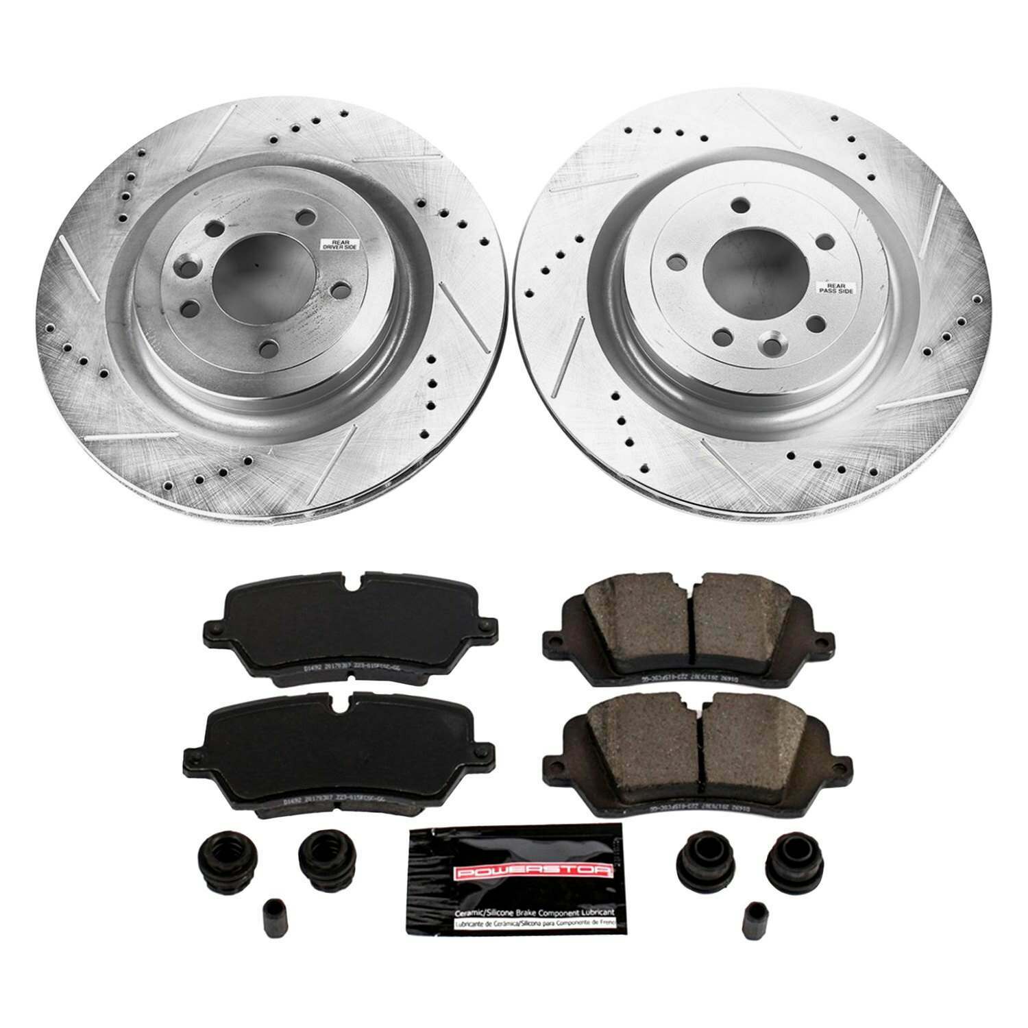 Power Stop 13-18 Land Rover Range Rover Rear Z36 Truck & Tow Brake Kit - K7089-36