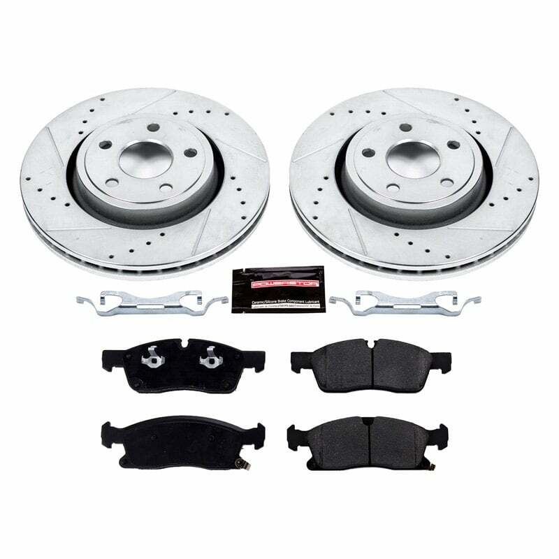 Power Stop 16-19 Jeep Grand Cherokee Front Z23 Evolution Sport Brake Kit - K7133