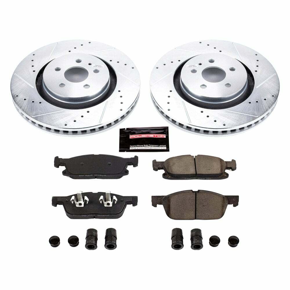 Power Stop 15-19 Ford Edge Front Z23 Evolution Sport Brake Kit - K7143