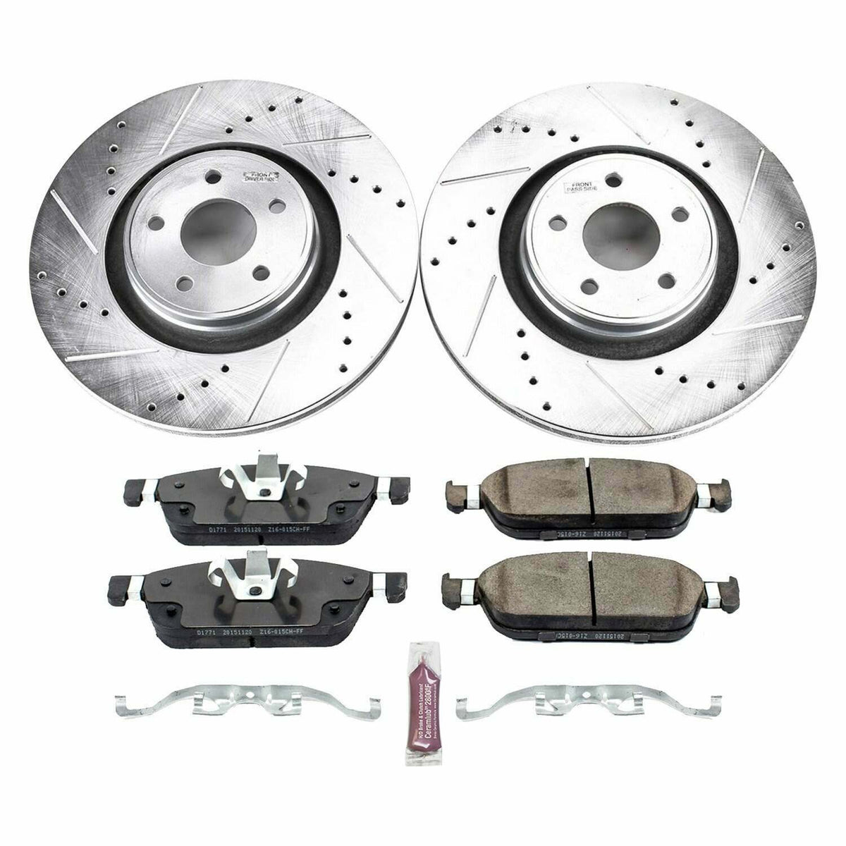 Power Stop 15-18 Ford Focus Front Z23 Evolution Sport Brake Kit - K7147