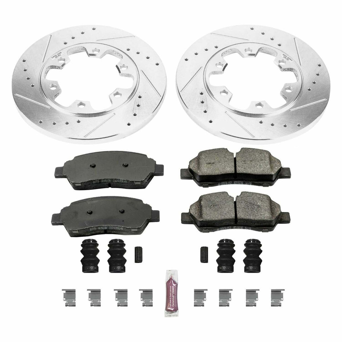 Power Stop 15-18 Ford Transit-350 HD Rear Z23 Evolution Sport Brake Kit - K7149