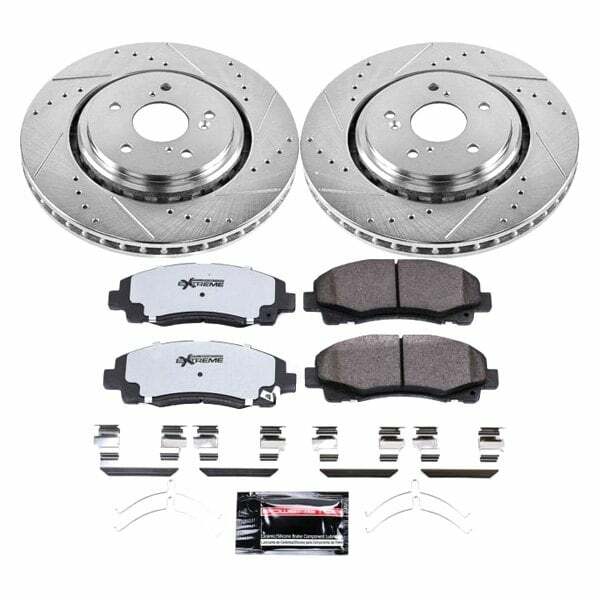 Power Stop 15-19 Acura TLX Front Z36 Truck & Tow Brake Kit - K7214-36