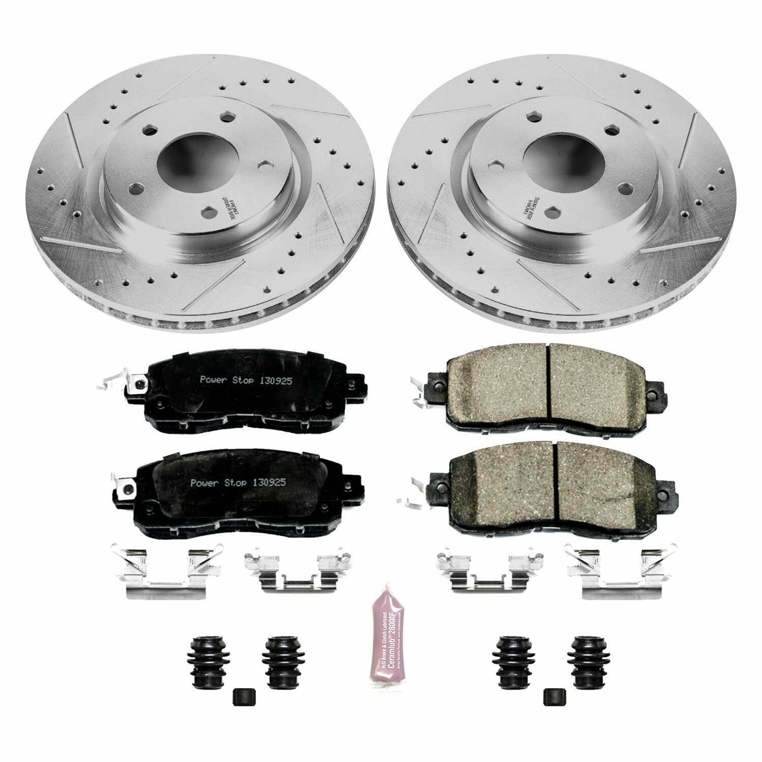 Power Stop 14-17 Nissan Leaf Front Z23 Evolution Sport Brake Kit - K7215
