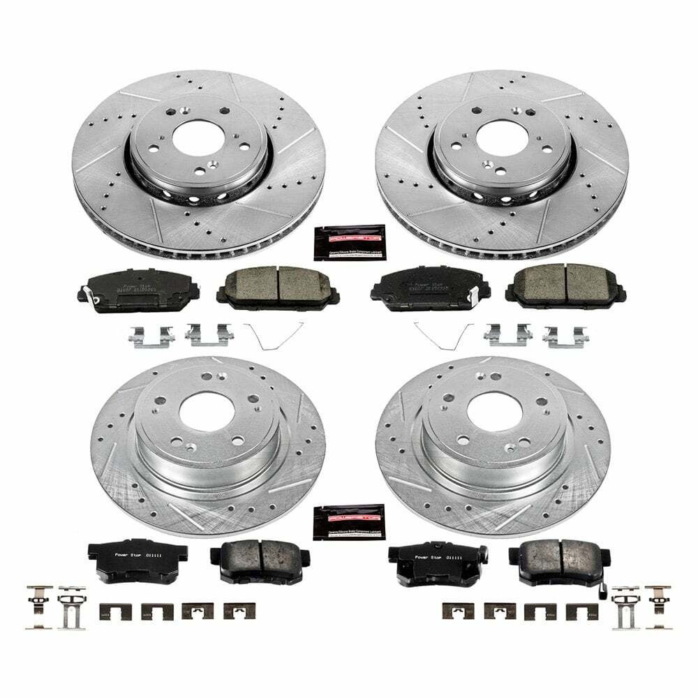 Power Stop 2016 Acura ILX Front & Rear Z23 Evolution Sport Brake Kit - K7283