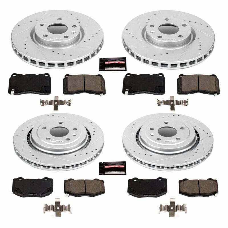 Power Stop 15-19 Chevrolet Corvette Front & Rear Z23 Evolution Sport Brake Kit - K7291