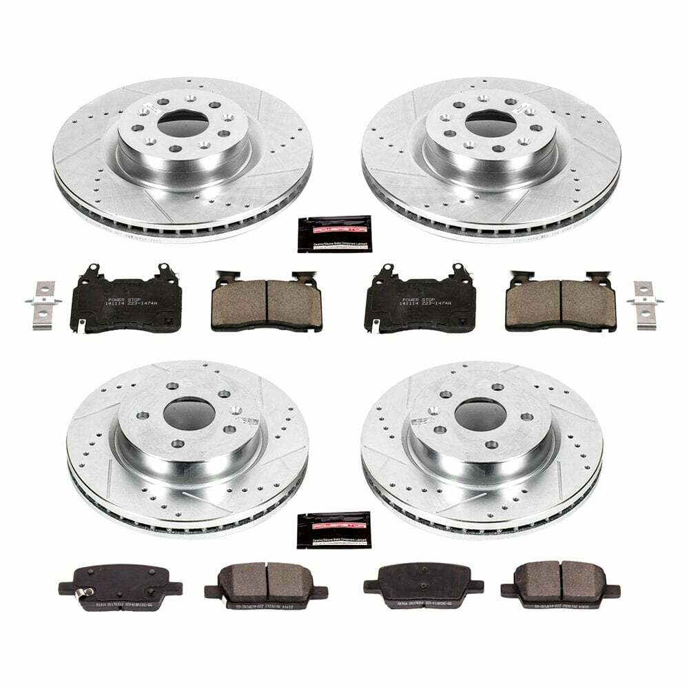 Power Stop 16-18 Cadillac CT6 Front & Rear Z23 Evolution Sport Brake Kit - K7292
