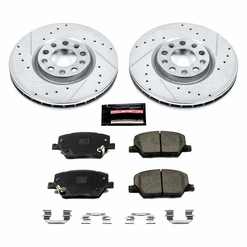 Power Stop 16-18 Fiat 500X Front Z23 Evolution Sport Brake Kit - K7299