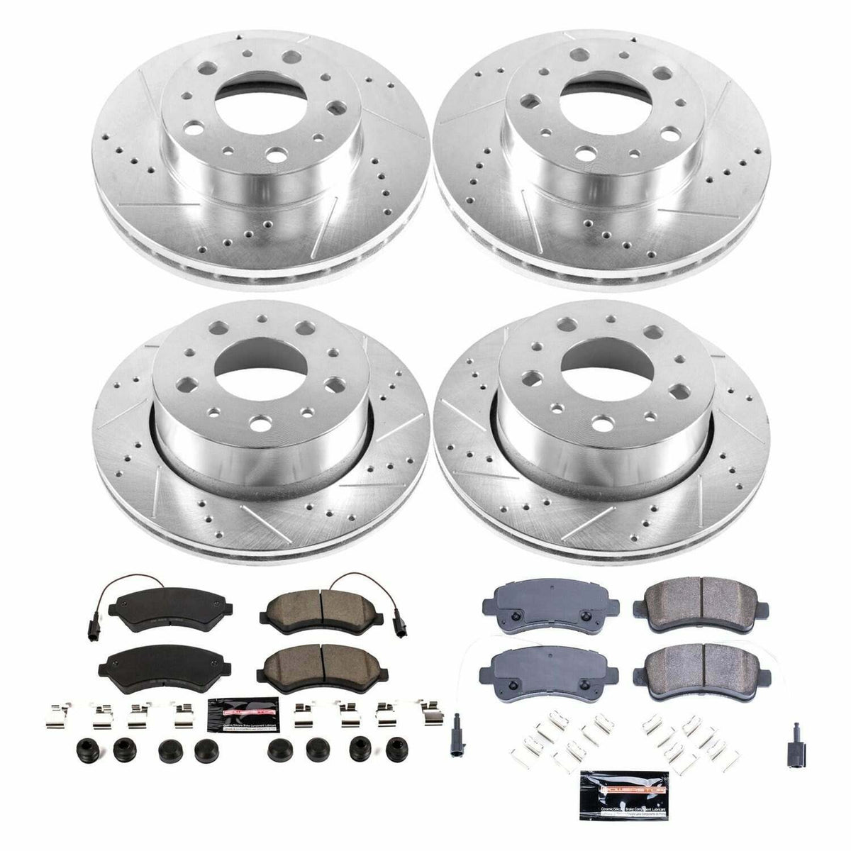 Power Stop 14-15 Ram ProMaster 1500 Front & Rear Z23 Evolution Sport Brake Kit - K7304