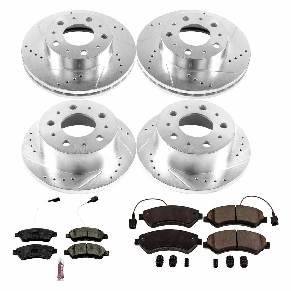 Power Stop 14-19 Ram ProMaster 1500 Front & Rear Z23 Evolution Sport Brake Kit - K7308