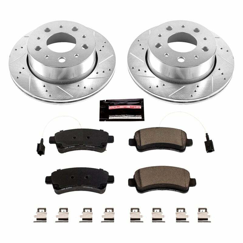 Power Stop 15-19 Ram ProMaster 1500 Rear Z23 Evolution Sport Brake Kit - K7314