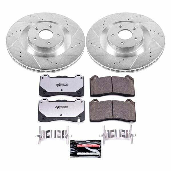 Power Stop 16-18 Ford Focus Front Z26 Street Warrior Brake Kit - K7318-26