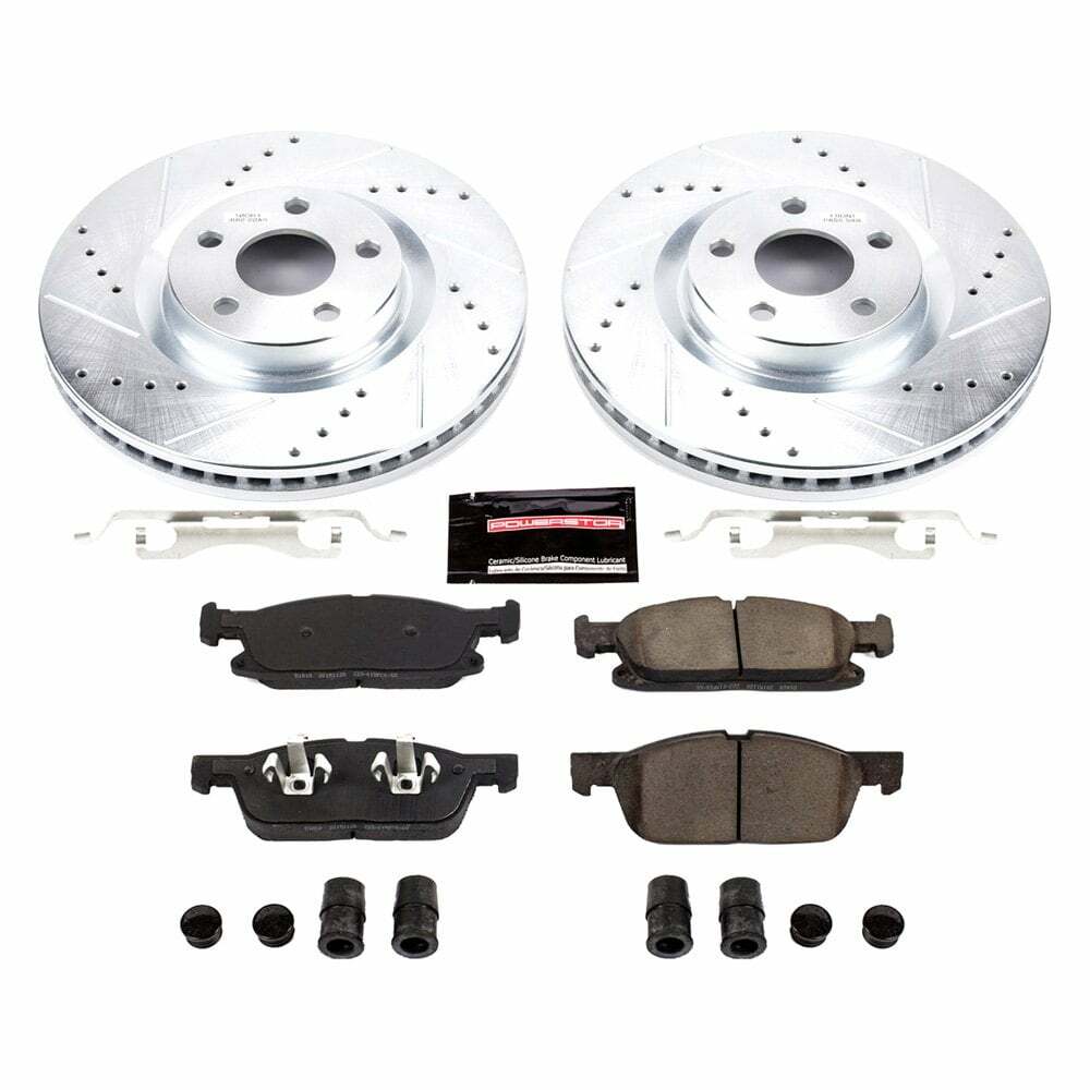 Power Stop 15-19 Ford Edge Front Z23 Evolution Sport Brake Kit - K7321