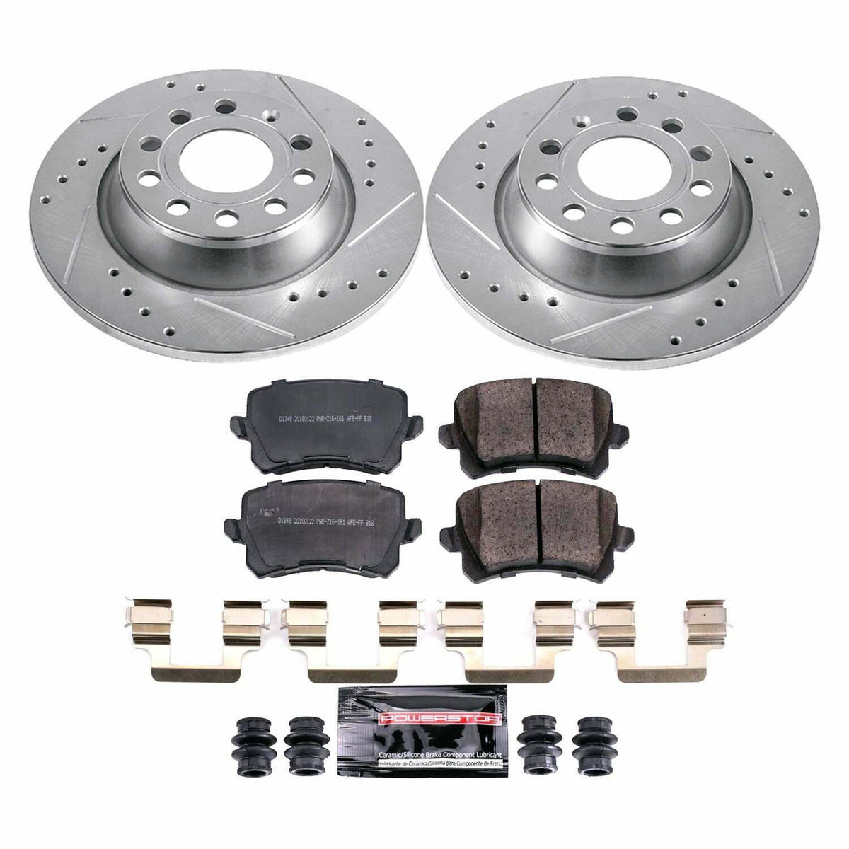 Power Stop 2015 Audi Q3 Rear Z23 Evolution Sport Brake Kit - K7324