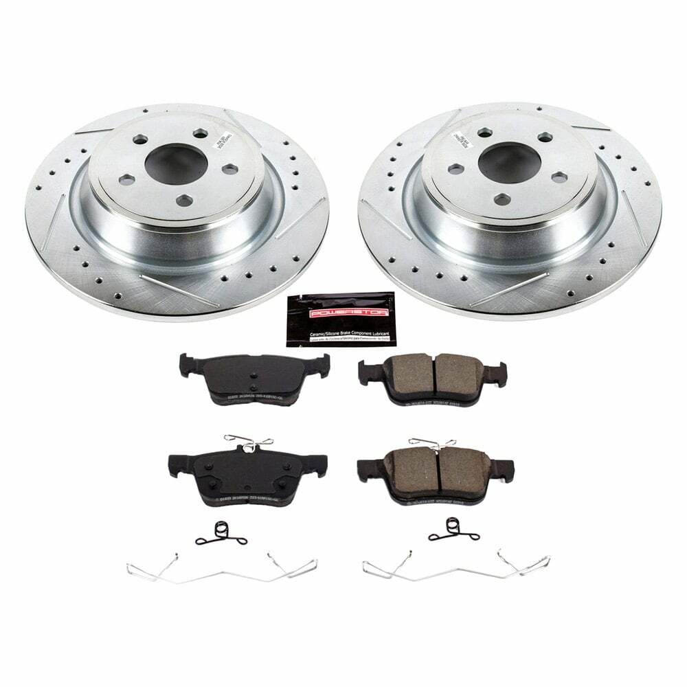 Power Stop 17-18 Lincoln Continental Rear Z23 Evolution Sport Brake Kit - K7417