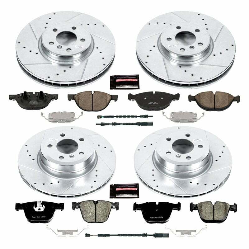 Power Stop 16-18 BMW X5 Front & Rear Z23 Evolution Sport Brake Kit - K7432
