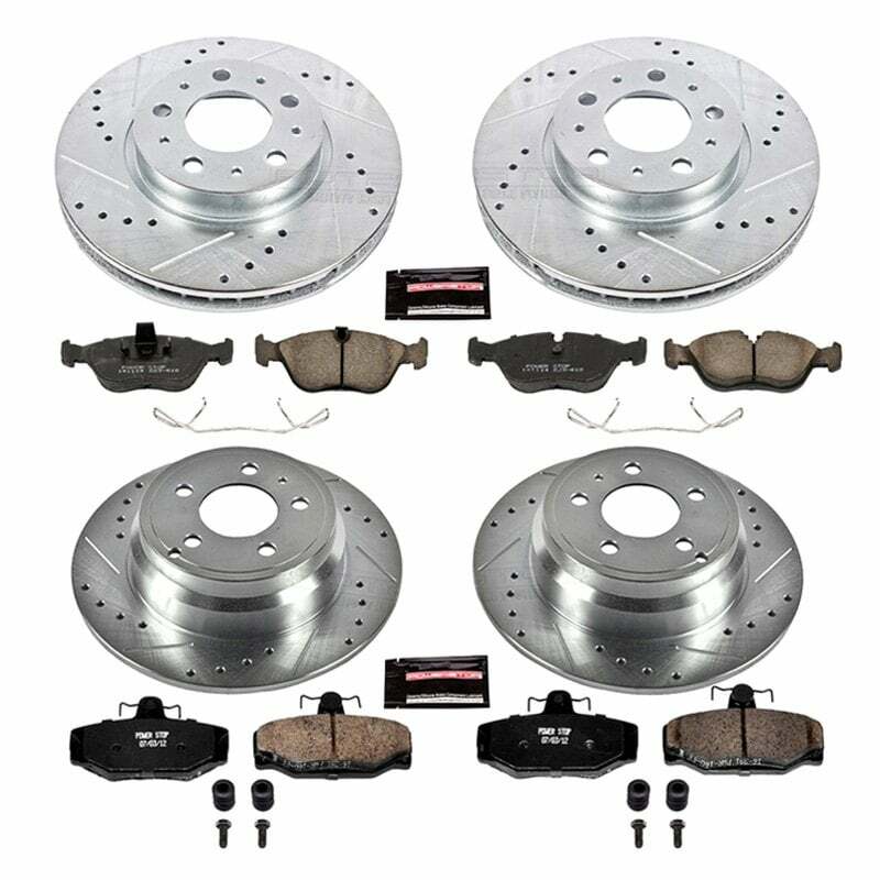 Power Stop 1997 Volvo 850 Front & Rear Z23 Evolution Sport Brake Kit - K7498