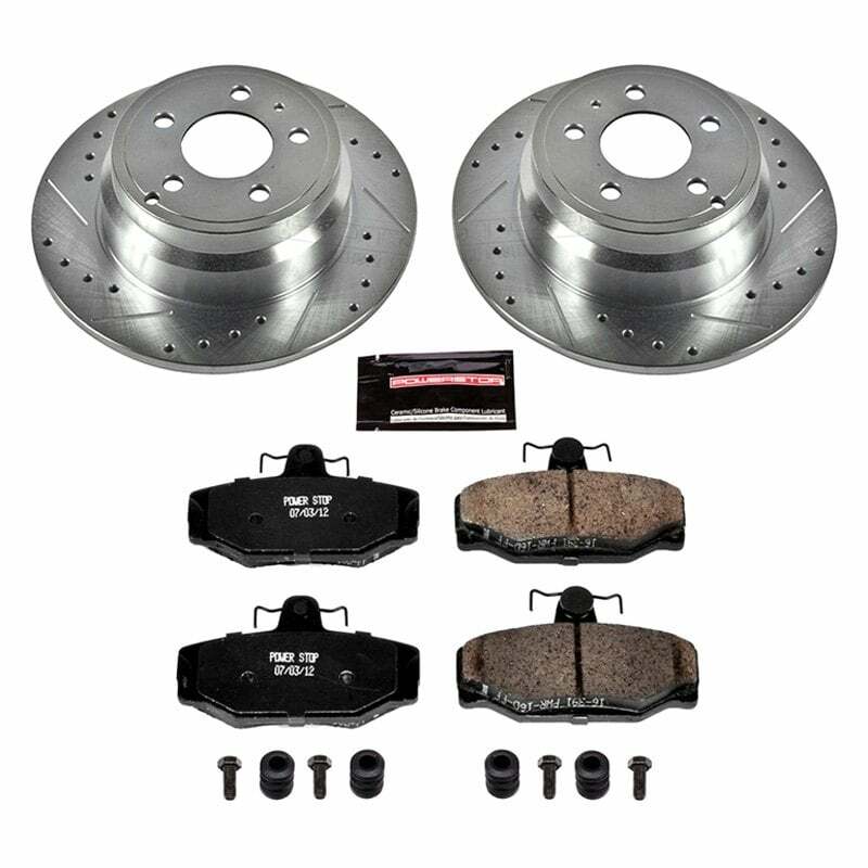 Power Stop 1997 Volvo 850 Rear Z23 Evolution Sport Brake Kit - K7499