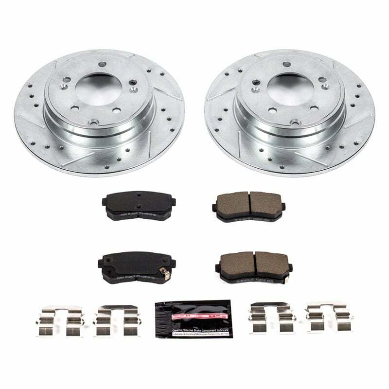 Power Stop 16-19 Hyundai Sonata Rear Z23 Evolution Sport Brake Kit - K7505