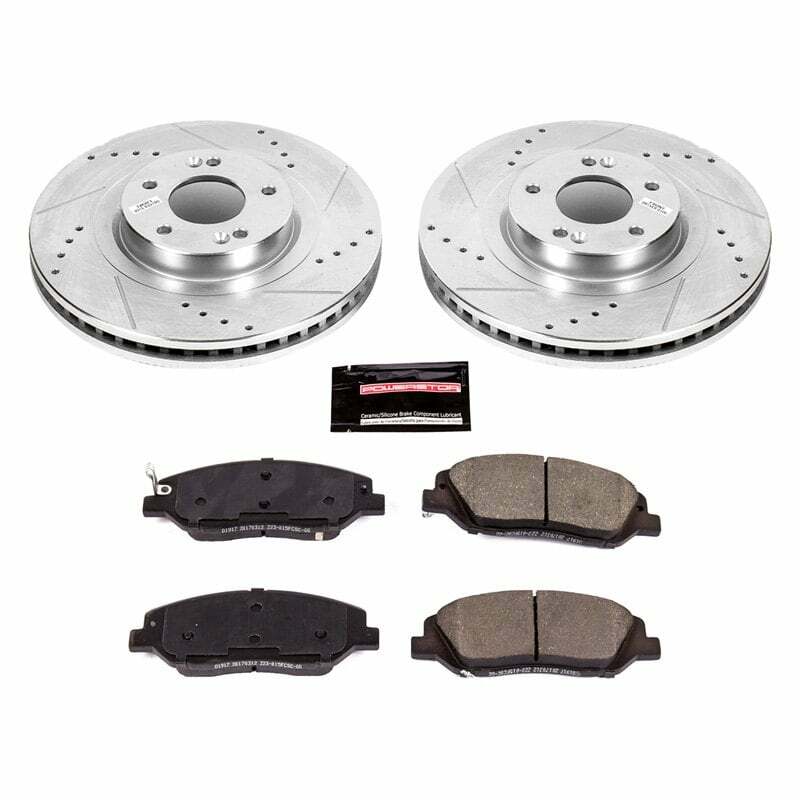 Power Stop 17-18 Hyundai Santa Fe Front Z23 Evolution Sport Brake Kit - K7513