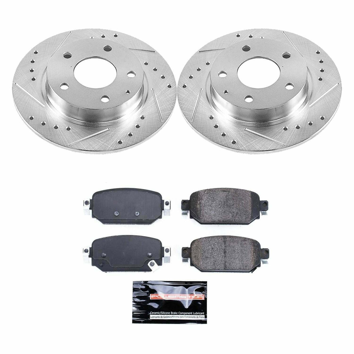 Power Stop 17-18 Mazda 3 Rear Z23 Evolution Sport Brake Kit - K7515