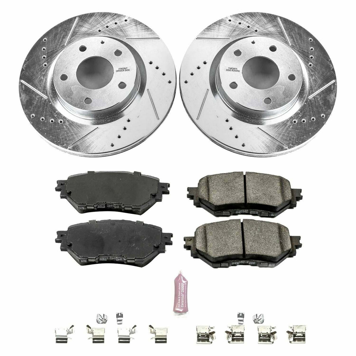 Power Stop 17-18 Mazda 3 Front Z23 Evolution Sport Brake Kit - K7517