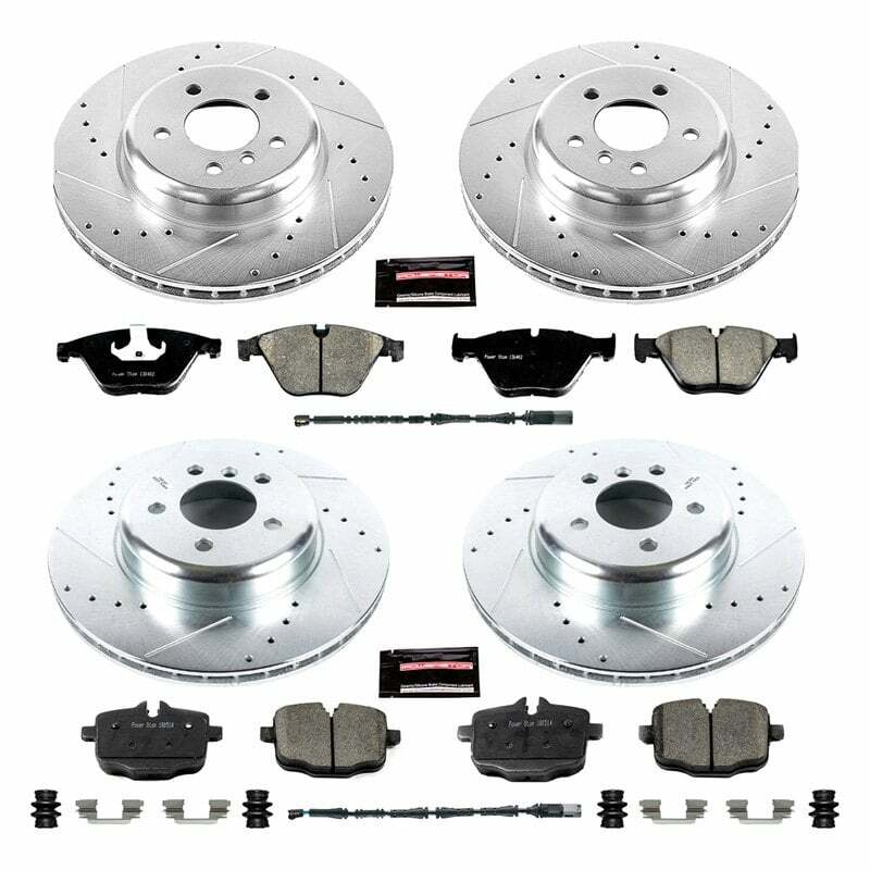 Power Stop 12-16 BMW 640i Front & Rear Z23 Evolution Sport Brake Kit - K7552