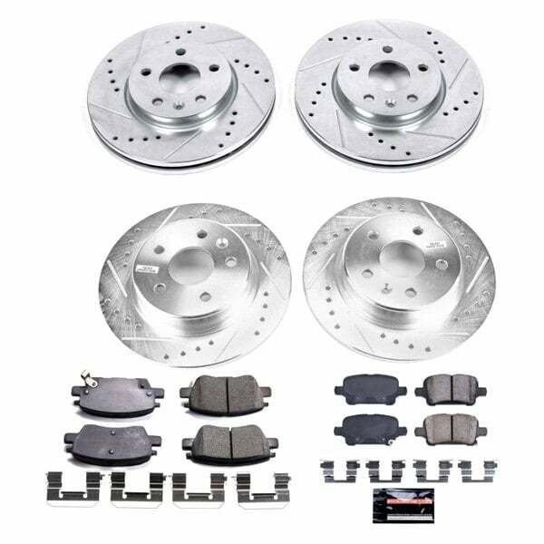Power Stop 17-18 Chevrolet Bolt EV Front & Rear Z23 Evolution Sport Brake Kit - K7561