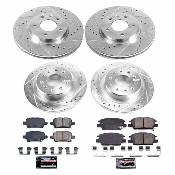 Power Stop 18-19 Buick LaCrosse Front & Rear Z23 Evolution Sport Brake Kit - K7566