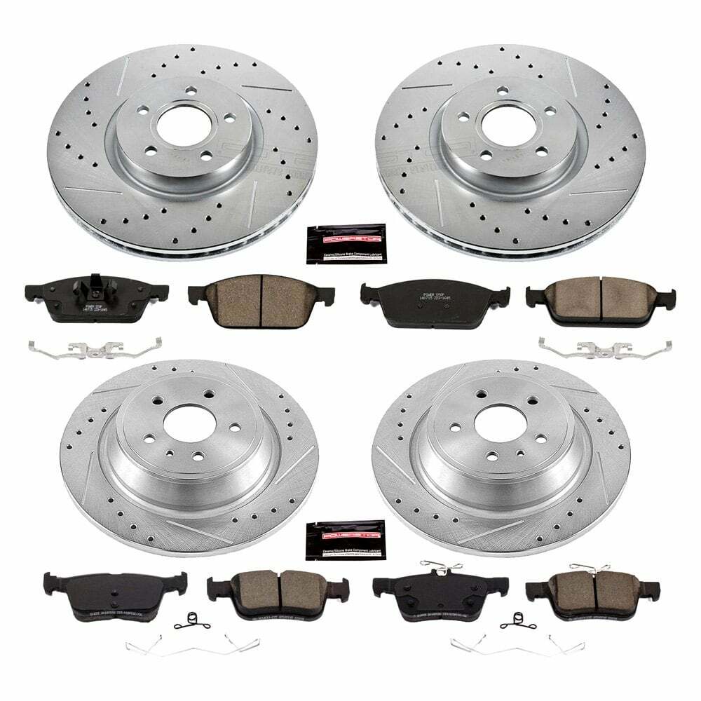Power Stop 17-19 Ford Escape Front & Rear Z23 Evolution Sport Brake Kit - K7570