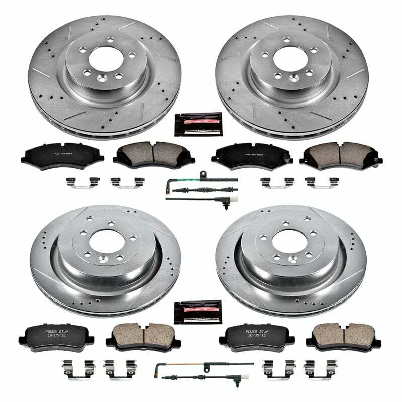 Power Stop 11-16 Land Rover LR4 Front & Rear Z23 Evolution Sport Brake Kit - K7599