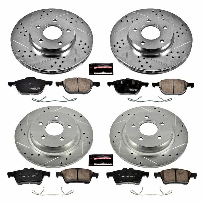 Power Stop 12-13 Volvo C30 Front & Rear Z23 Evolution Sport Brake Kit - K7635